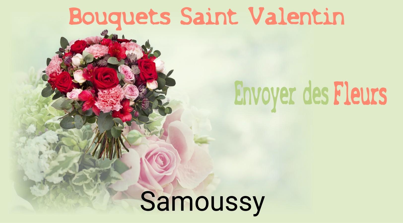 Roses de Saint-Valentin livrées à Samoussy